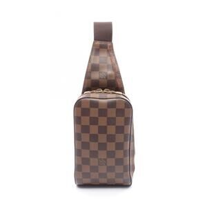 LOUIS VUITTON Authentic Brown Damier Leather Fanny Pack